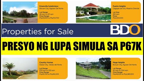 bdo foreclosed house and lot|BDO Foreclosed Properties: House and Lot for Sale in .